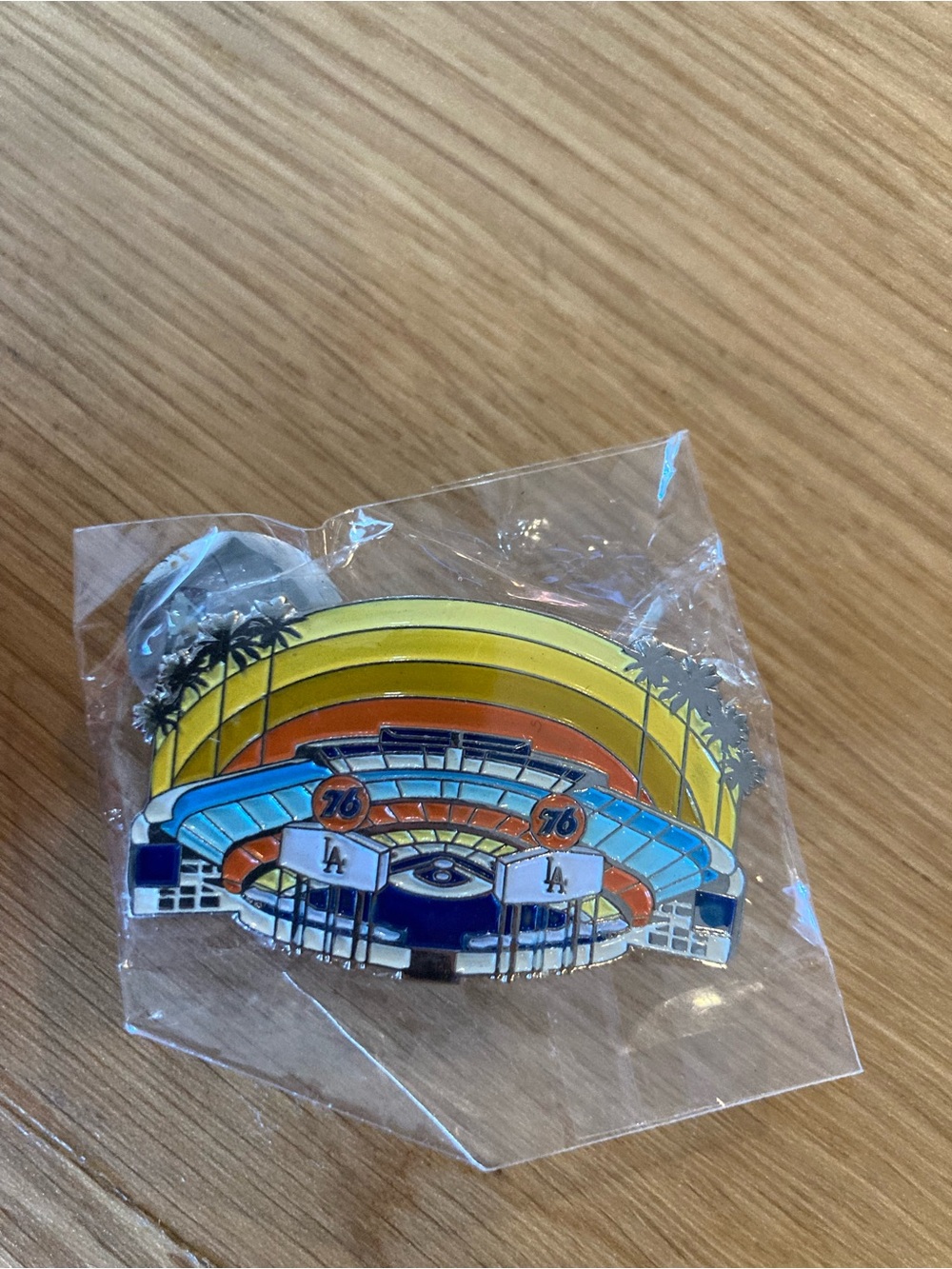 76 Dodgers Collectible Pin - Dodgers Stadium